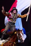 4º Festival Internacional del Circo Ciutat de Figueres Troupe Muratov. Vuelta a caballo. Rússia
