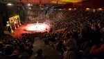 Festival Internacional del Circ “Elefant d’Or” 2021 - Edició Especial: Festival de Festivals Imatge de l'interior del Pavelló de Fontajau en format circ. Gran Circ de Nadal de Girona, 2016. 