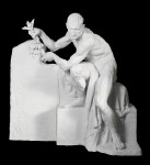 Al taller de Josep Clarà [MEAM] Foto 5: Model en guix del Monument al treball de 1915  (Museu de la Garrotxa d’Olot)