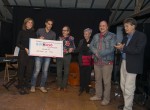 XXIV Temporada Alta. Festival de tardor de Catalunya. Girona - Salt Equipo de F.R.A.U, proyecto ganador del IX Premio Quim Masó, recogiendo el premio